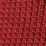 Cravate tricot de soie bordeaux