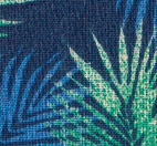 Pochette de costume Tropical Bleu Vert