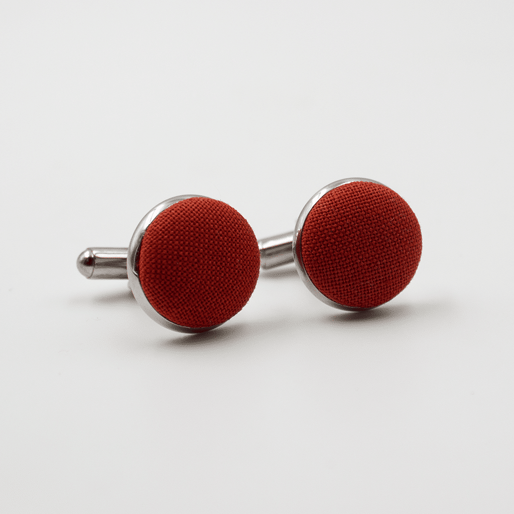 Boutons De Manchette Uni Or Et Opalescent - Modèle 111615, Sans Marque, Occasion