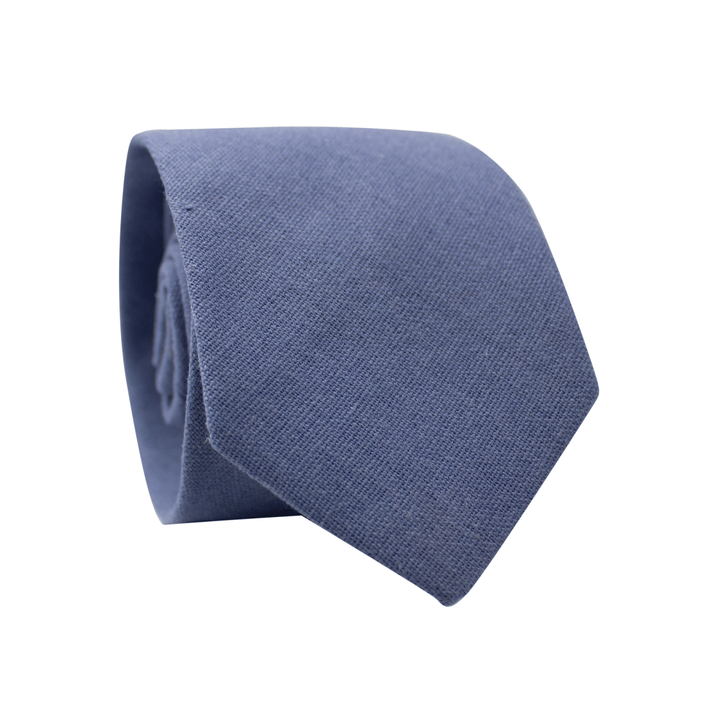 cravate lin bleu pigeon gentille alouette