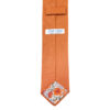 cravate laine ocre orange made in france gentille alouette 3