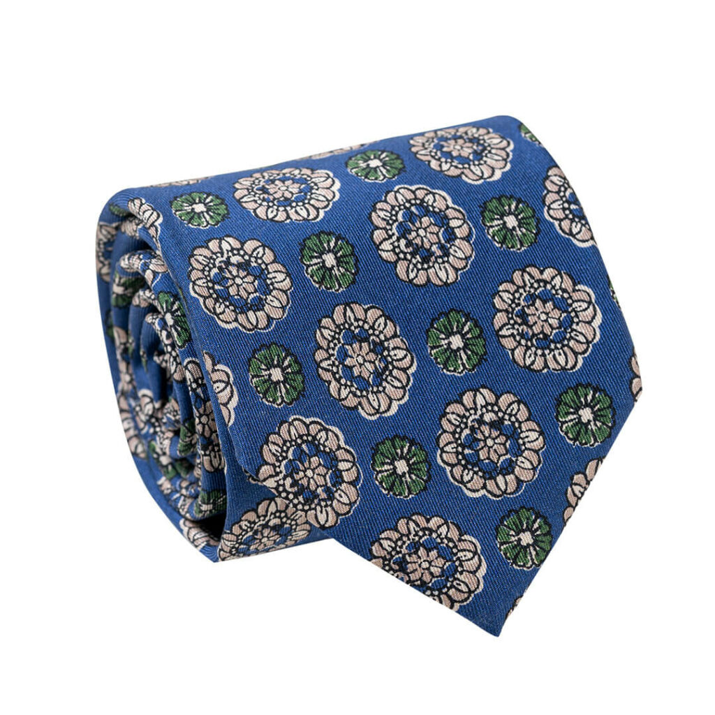 Cravate Soie Roma Classico Gentille Alouette