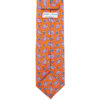 cravate soie venezia moderna orange made in france gentille alouette 3
