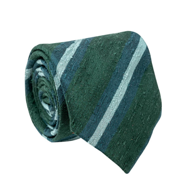 cravate soie verde serenita vert made in france gentille alouette 1