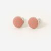 boutons de manchette vieux rose made in france gentille alouette