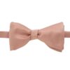 noeud papillon satin rose poudre made in france gentille alouette