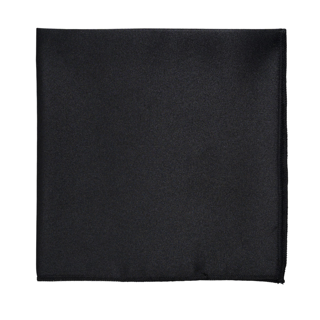 pochette de costume satin noir made in france gentille alouette