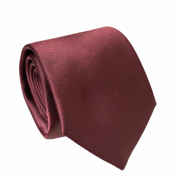 cravate satin bordeaux gentille alouette