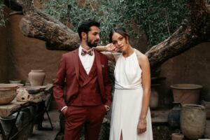 costume sur mesure Terracotta Atelier Blatin Toulouse