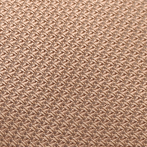 Cravate grenadine de soie Châtaigne