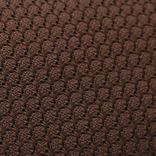 Cravate grenadine de soie Chocolat