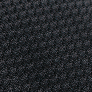 Cravate grenadine de soie noir