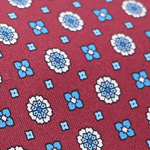 Cravate Soie Sartorial Bordeaux