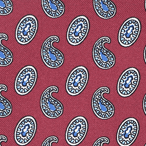 Pochette de costume Soie Sartorial Bordeaux