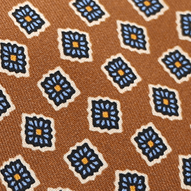 Cravate Soie Sartorial Marron