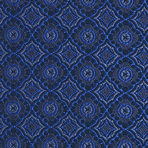 Pochette de costume Losanges Bleu Marine